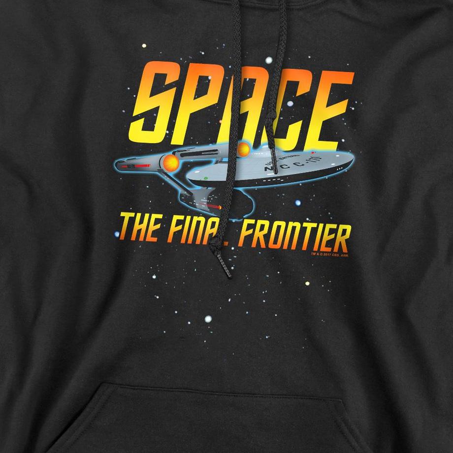 Star Trek Space The Final Frontier Kapuzenpullover  
