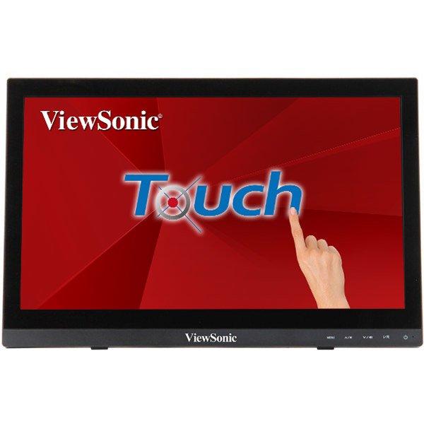 ViewSonic  TD1630-3 Computerbildschirm 39,6 cm (15.6") 1366 x 768 Pixel HD LCD Touchscreen Multi-Nutzer Schwarz 