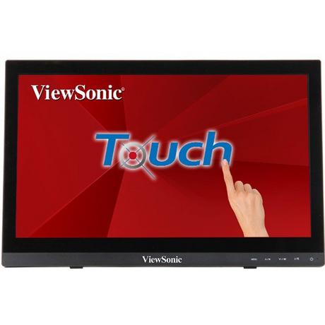 ViewSonic  TD1630-3 Computerbildschirm 39,6 cm (15.6") 1366 x 768 Pixel HD LCD Touchscreen Multi-Nutzer Schwarz 