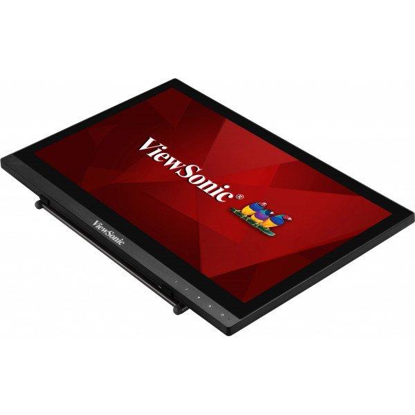 ViewSonic  TD1630-3 Computerbildschirm 39,6 cm (15.6") 1366 x 768 Pixel HD LCD Touchscreen Multi-Nutzer Schwarz 