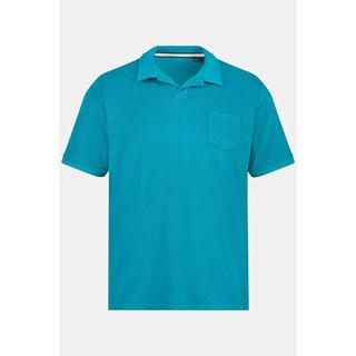 JP1880  Poloshirt, Halbarm, Frottee, Cuba-Kragen 