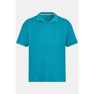 JP1880  Poloshirt, Halbarm, Frottee, Cuba-Kragen 