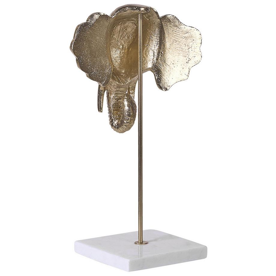 Beliani Dekofigur aus Aluminium Glamourös KASO  