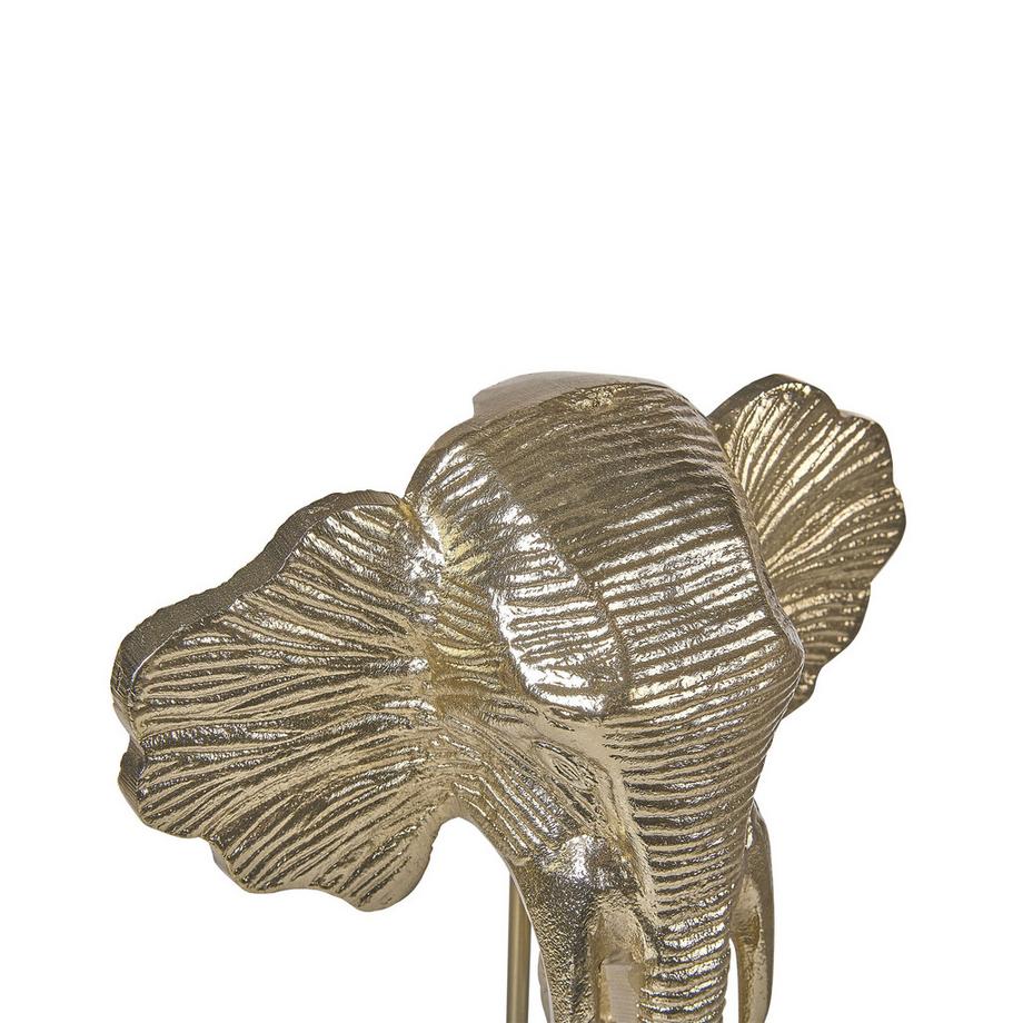 Beliani Dekofigur aus Aluminium Glamourös KASO  