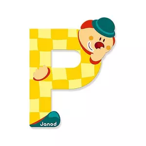Buchstaben Clown P