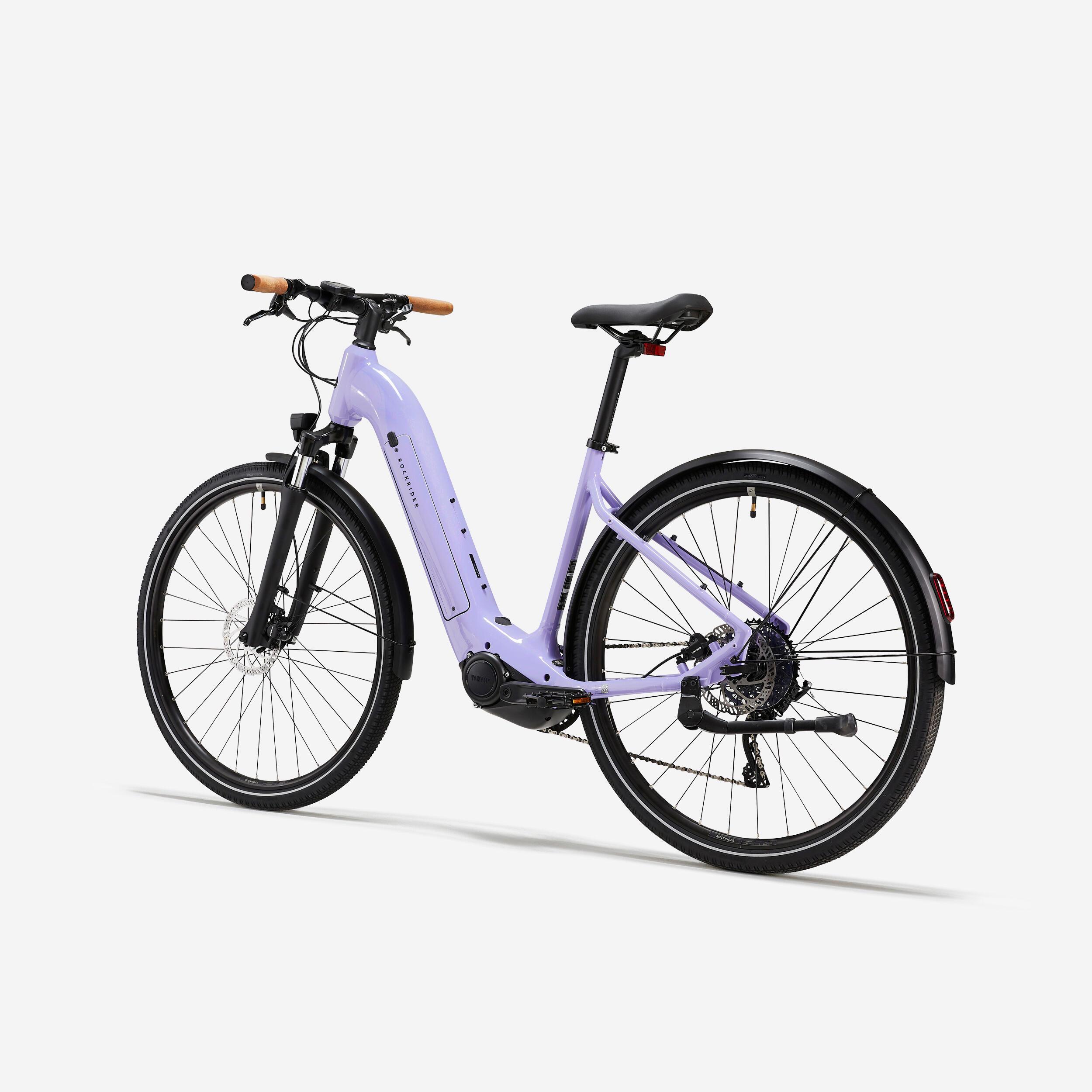 ROCKRIDER  Vélo électrique SUV trekking 28 pouces Cadre bas aluminium 