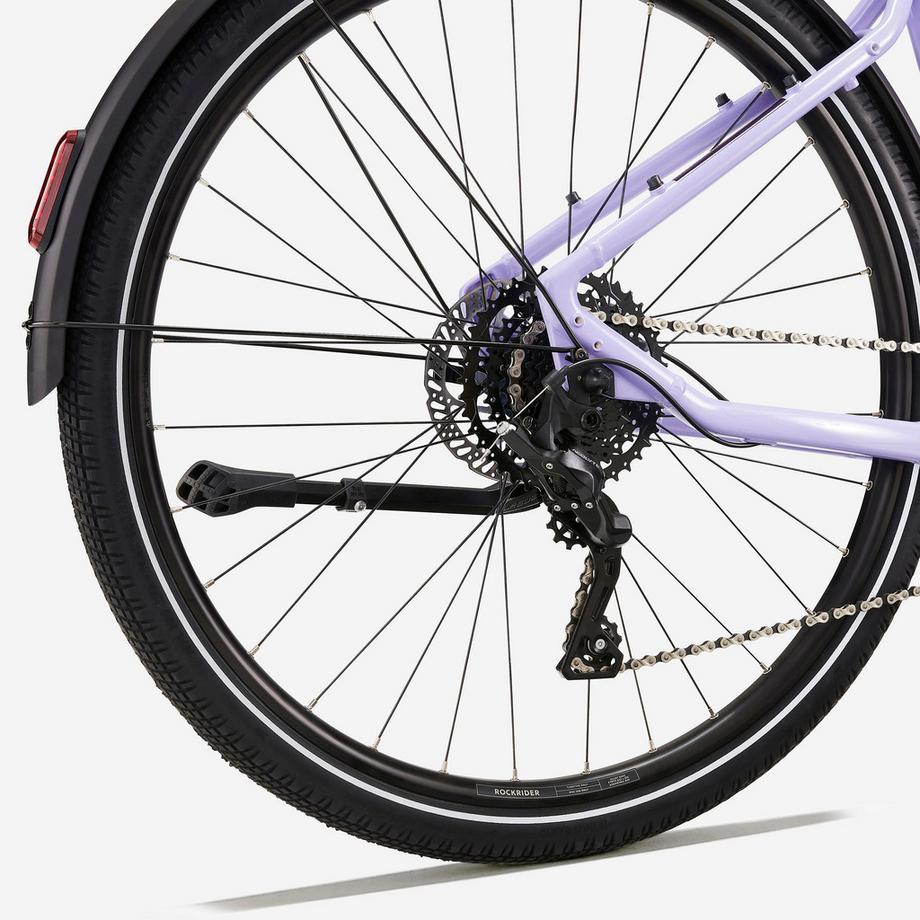 ROCKRIDER  E-Velo SUV Trekking 28 Zoll Tiefeinsteiger Aluminium 