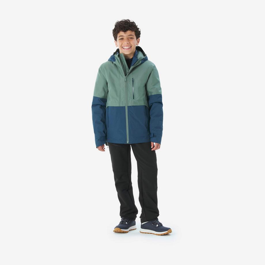 QUECHUA  Giacca 3 in 1 bambino MH500 impermeabile 