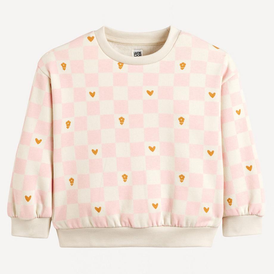 La Redoute Collections  Sweatshirt mit rundem Ausschnitt 