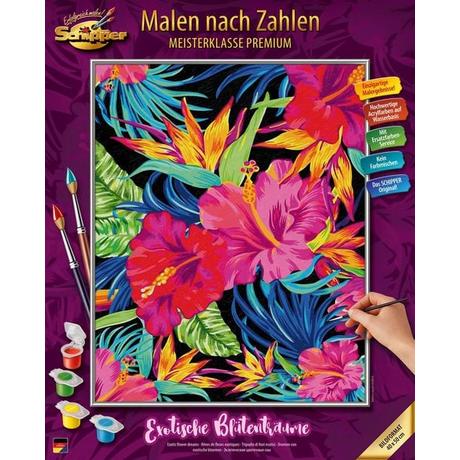 Schipper  Schipper Malen nach Zahlen - Exotische Blütenträume 
