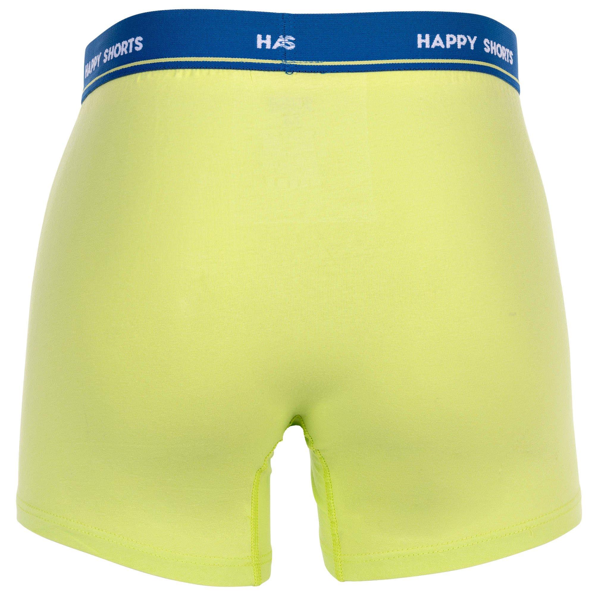 Happy Shorts Boxer Uomini Confezione da 3 Vestibilità confortevole  