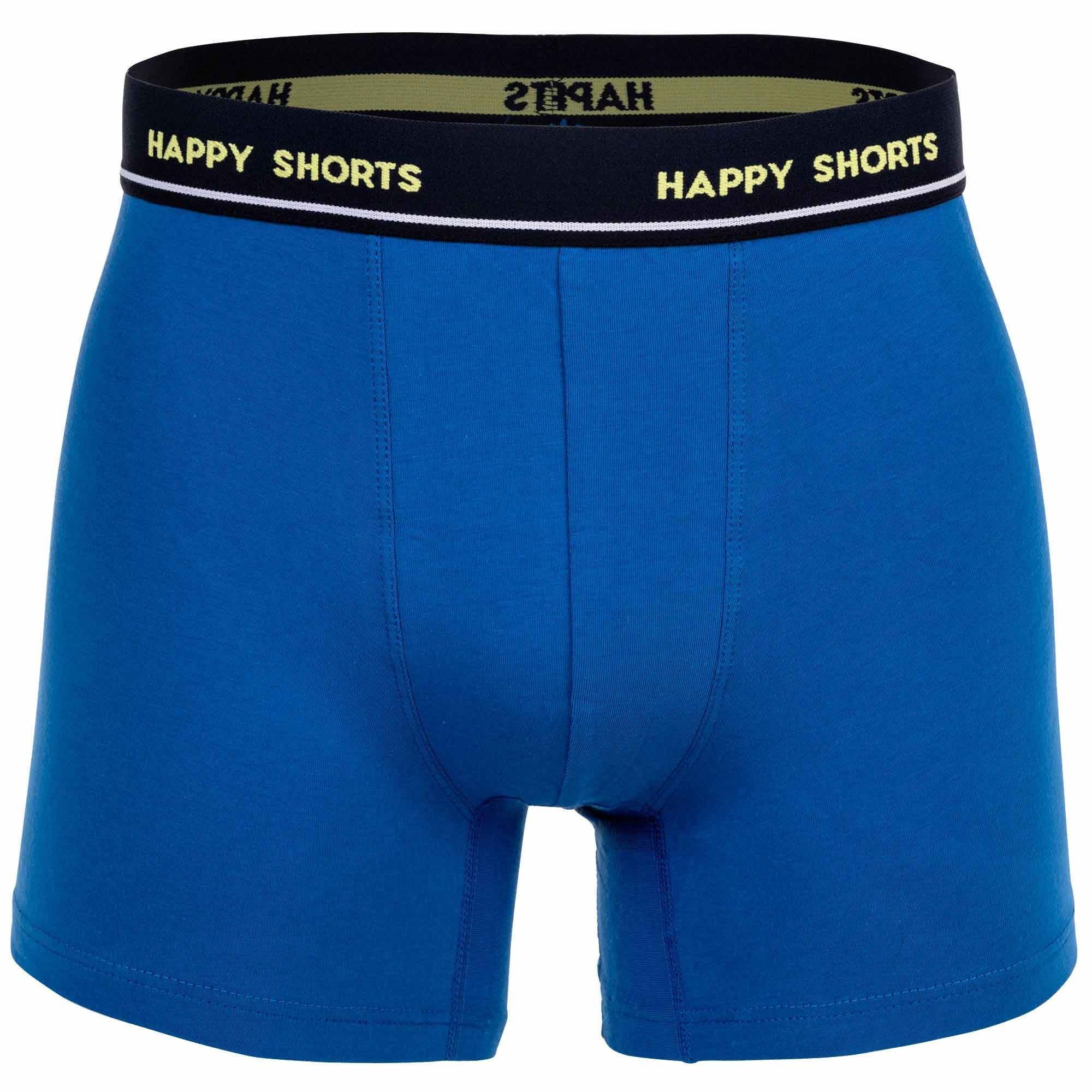 Happy Shorts Boxer Uomini Confezione da 3 Vestibilità confortevole  