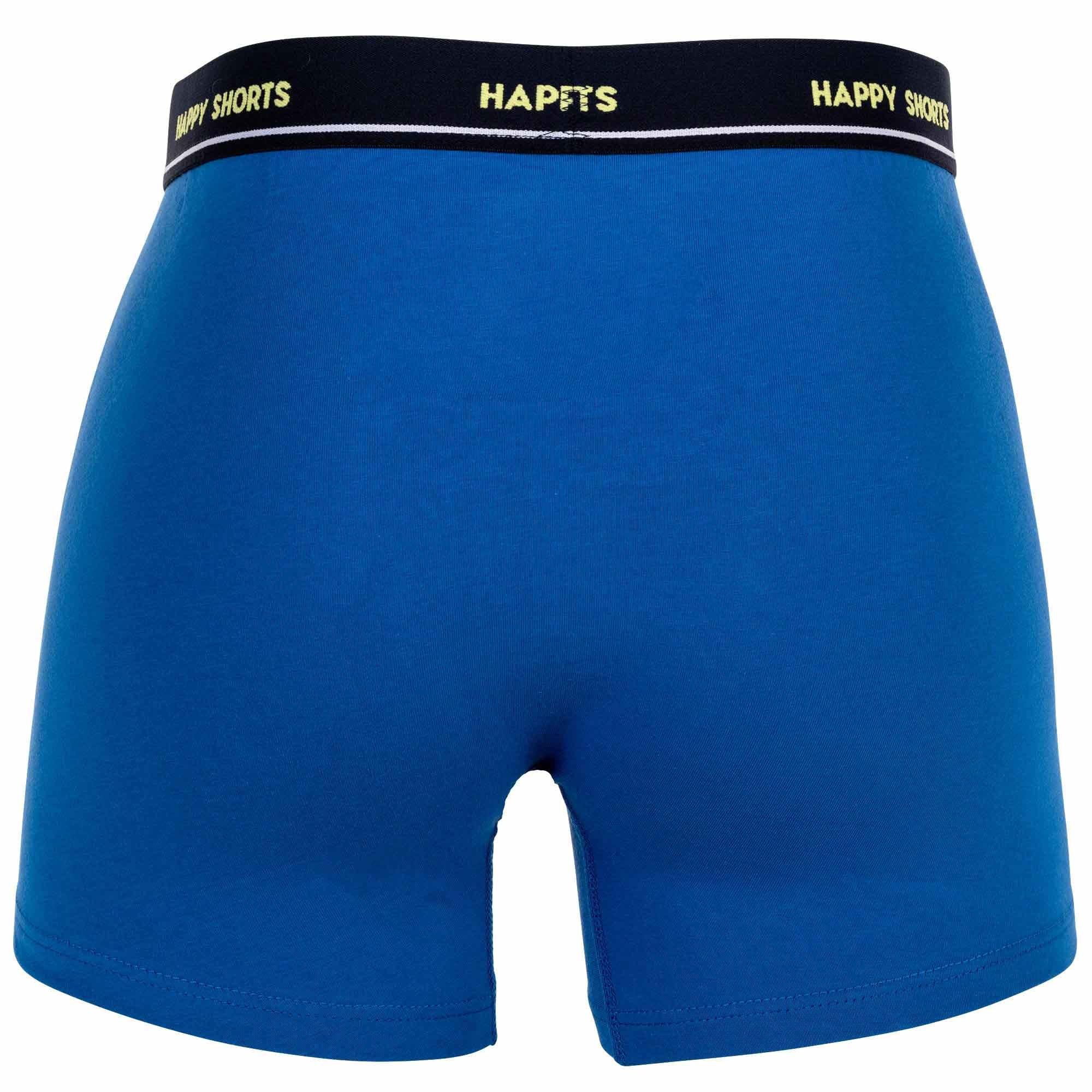 Happy Shorts Boxer Uomini Confezione da 3 Vestibilità confortevole  