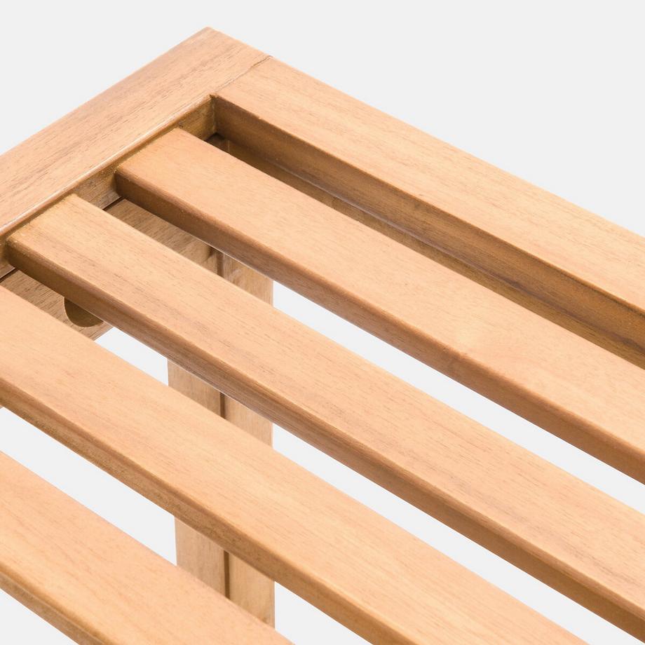 La Redoute Intérieurs Banc de salle de bain en acacia huilé  