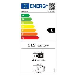 SAMSUNG  TV QE75Q70A ATXXN QLED 