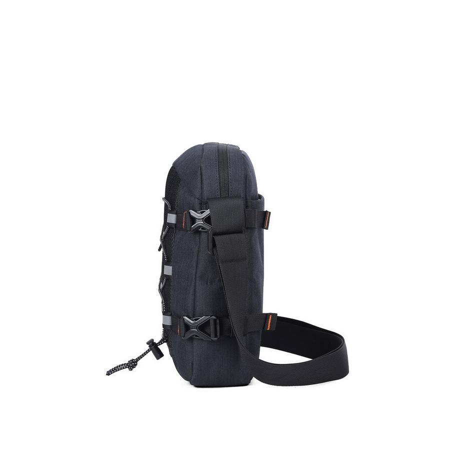 Aoking Sac à main avec panneau en maille et bandoulière réglable  