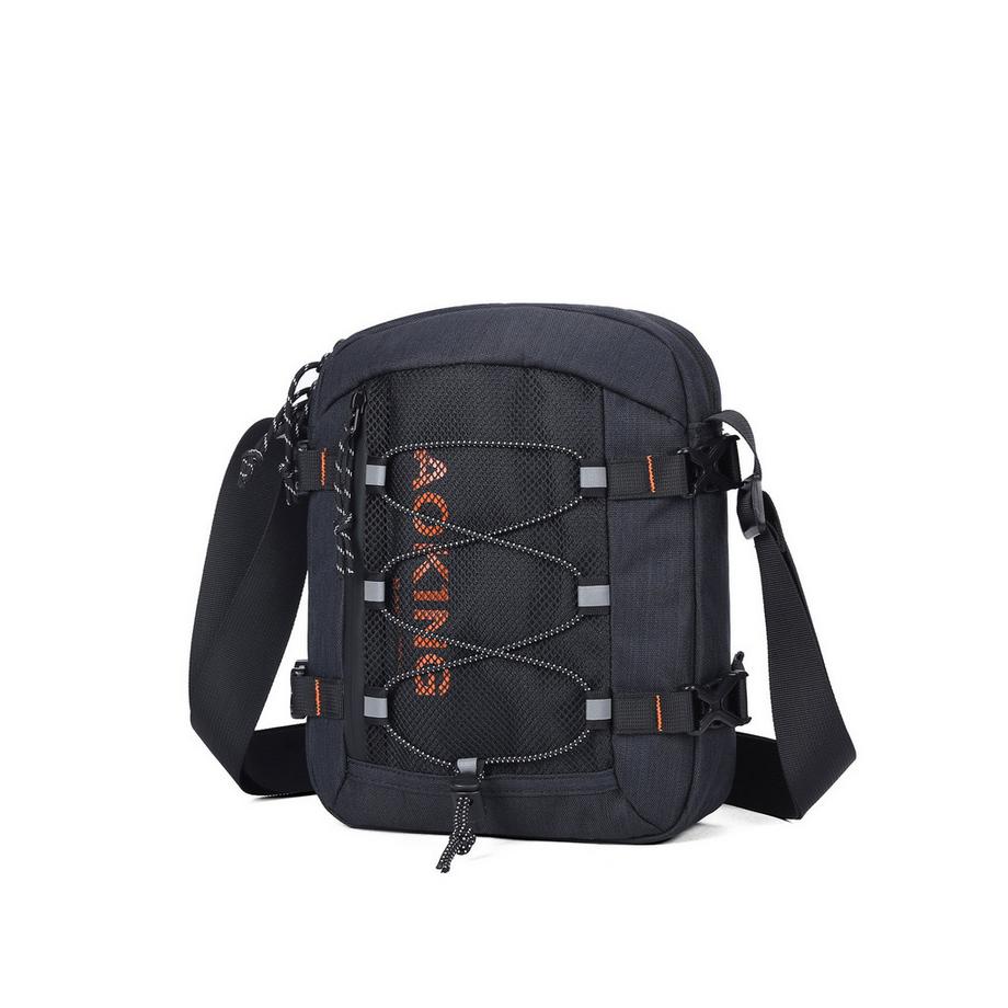 Aoking Sac à main avec panneau en maille et bandoulière réglable  