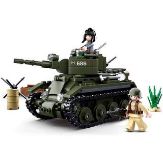 Sluban  Army WWII – Alliierter Kavalleriepanzer BT-7 (347Teile) 