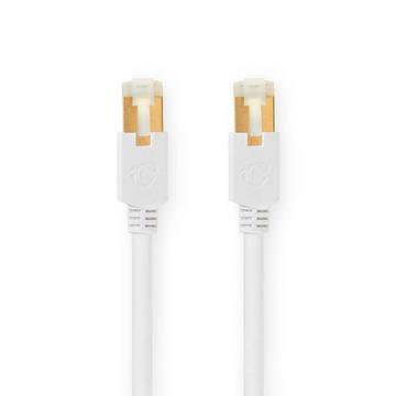 Câble réseau CAT6 | RJ45 mâle | RJ45 mâle | S/FTP | 1.50 m | Rond | LSZH / PVC | Blanc | Boîte avec fenêtre