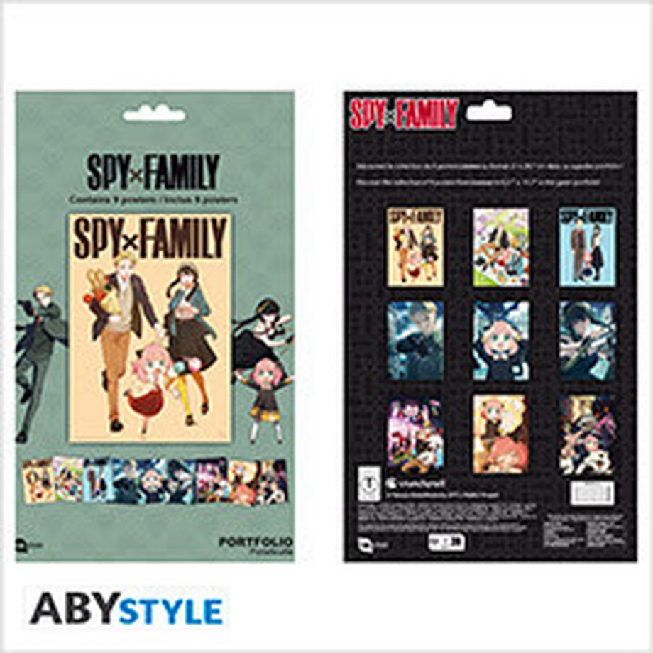 GB Eye  Spy x Family Portfolio 9 Posters: Characters S4 21x29cm 