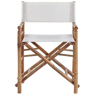 Beliani Set di 2 sedie da giardino en Legno di bambù Retrò MOLISE  