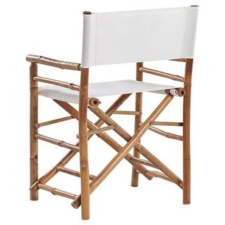 Beliani Set di 2 sedie da giardino en Legno di bambù Retrò MOLISE  