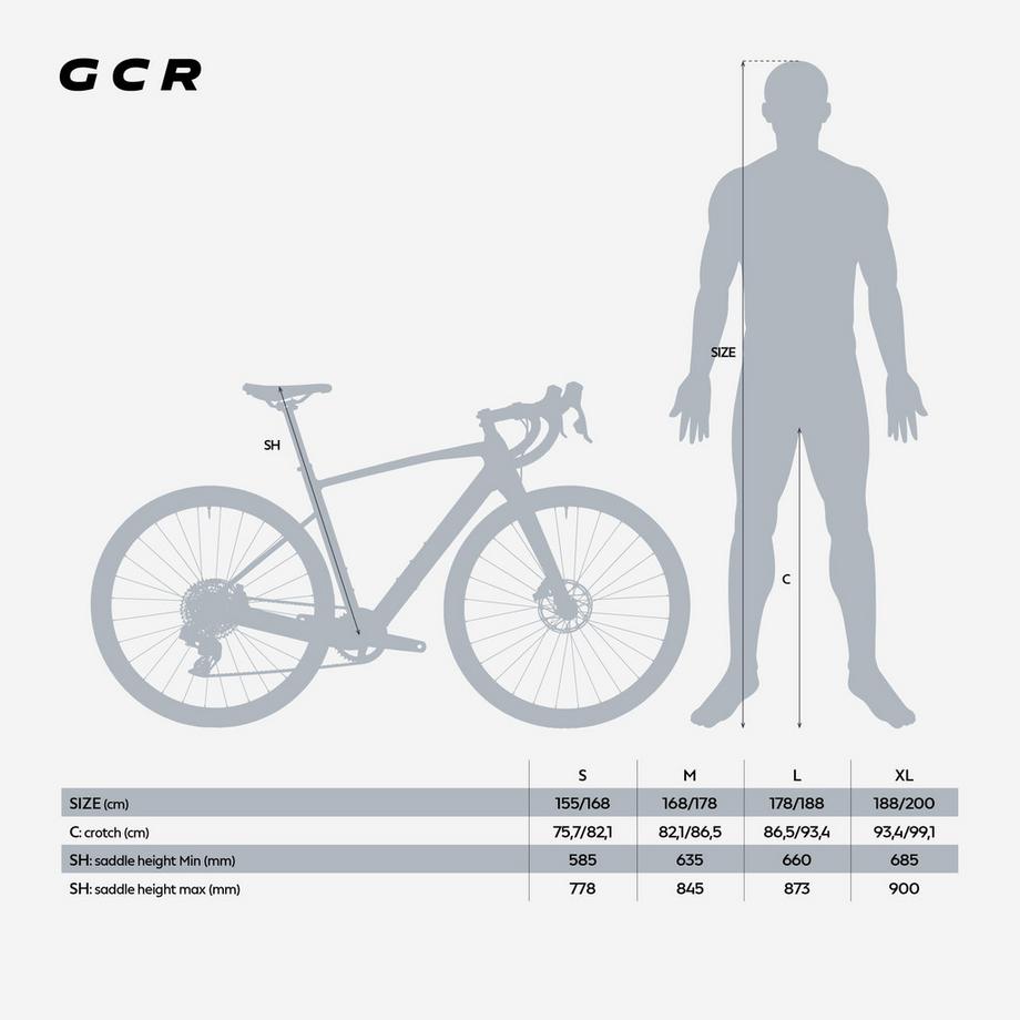 VAN RYSEL  Gravel bike carbone SRAM Rival AXS 