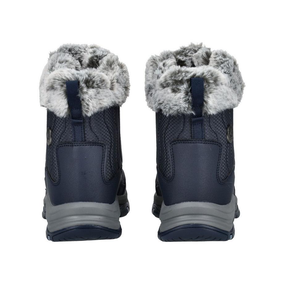 SKECHERS Bottines d'hiver imperméables avec bordure en fausse fourrure  