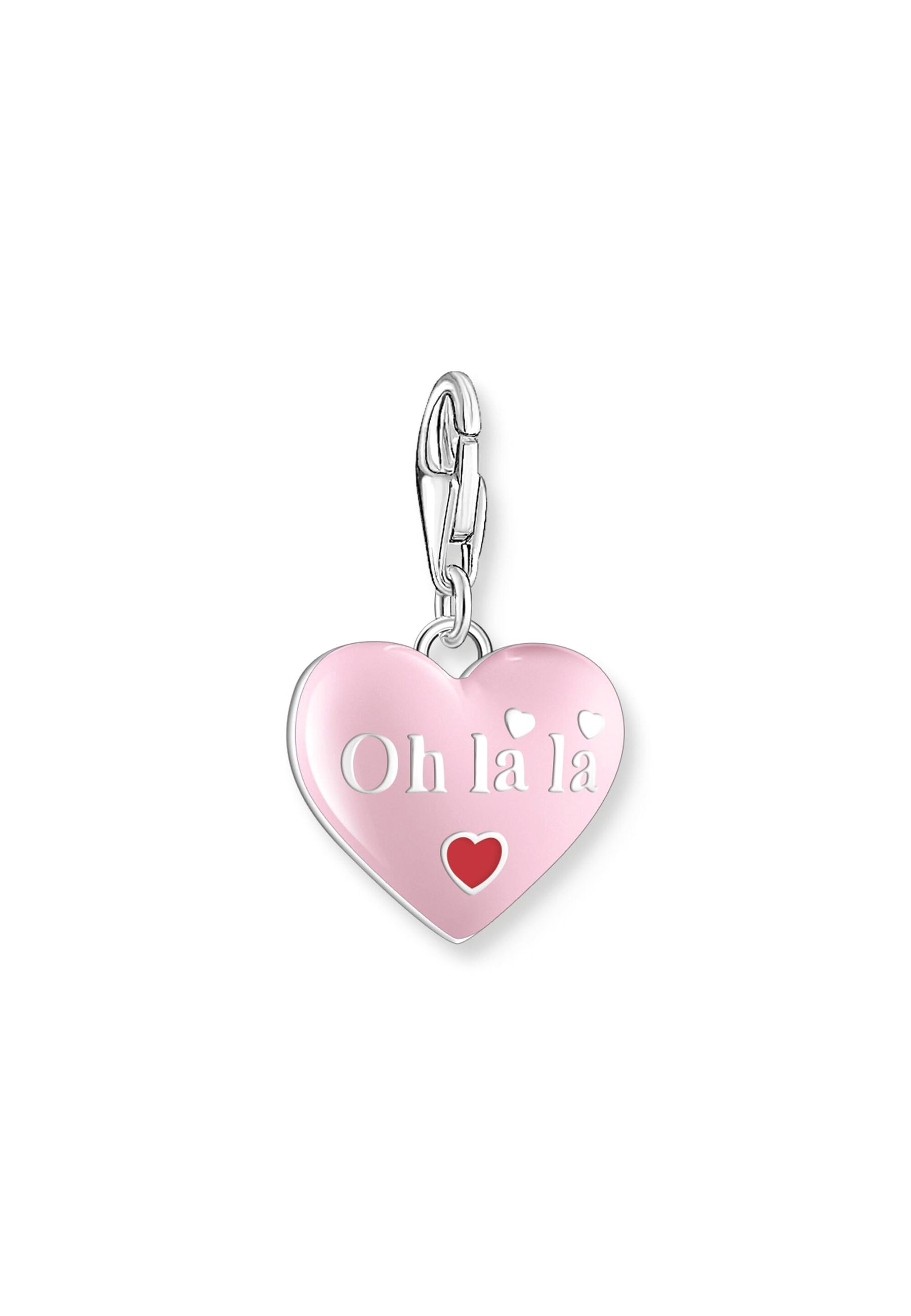 Thomas Sabo  Pendentif à breloques Coeur rose 