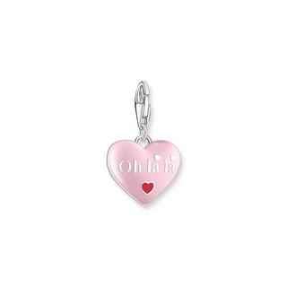 Thomas Sabo  Pendentif à breloques Coeur rose 