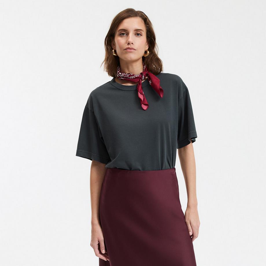 La Redoute Collections Rundhals Loose Fit T-Shirt  