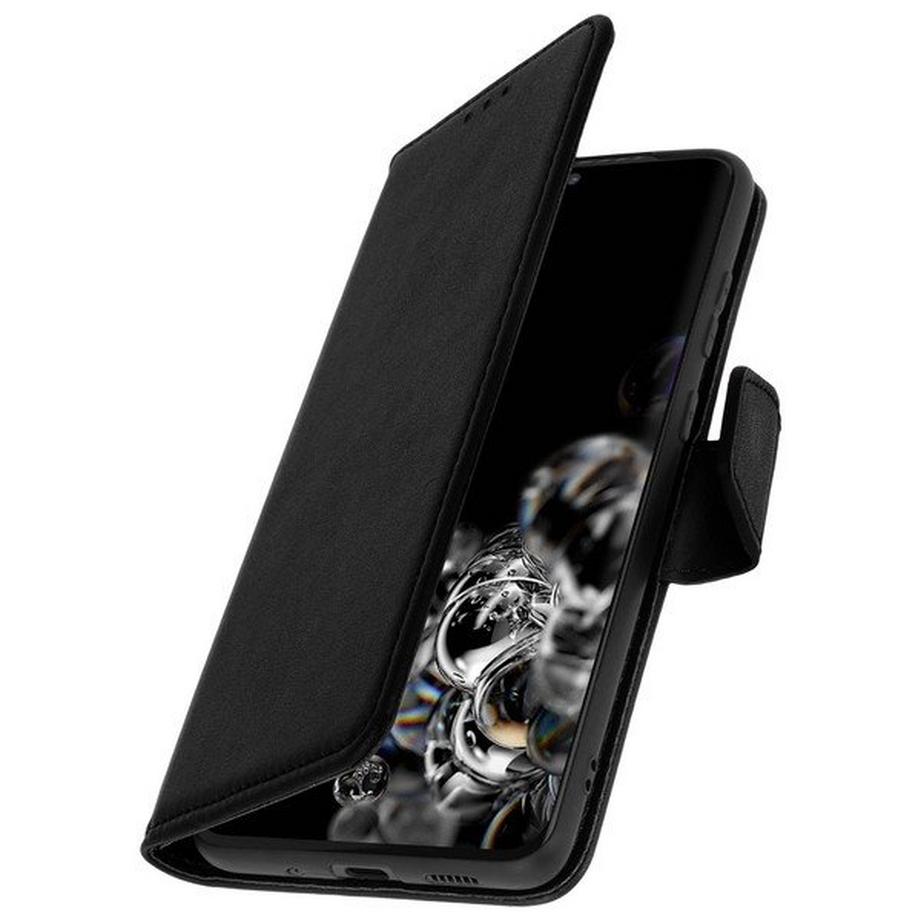 Avizar  Leder Hülle Galaxy S20 Ultra Schwarz 