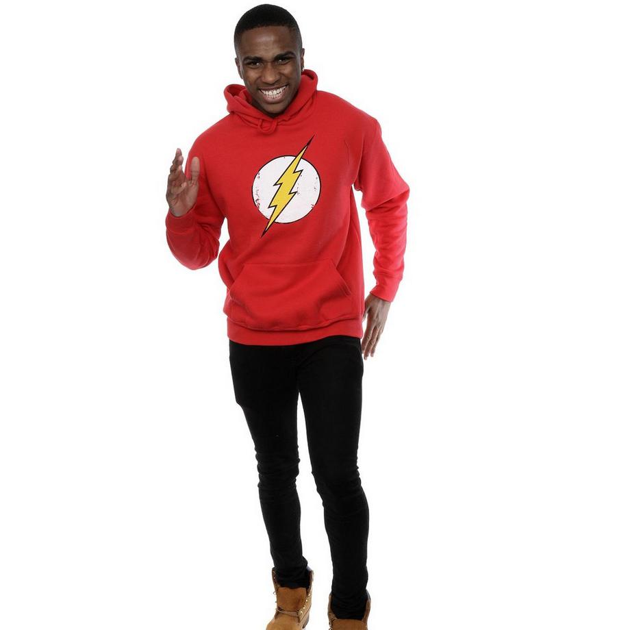 DC COMICS The Flash Logo Sweat à Capuche  