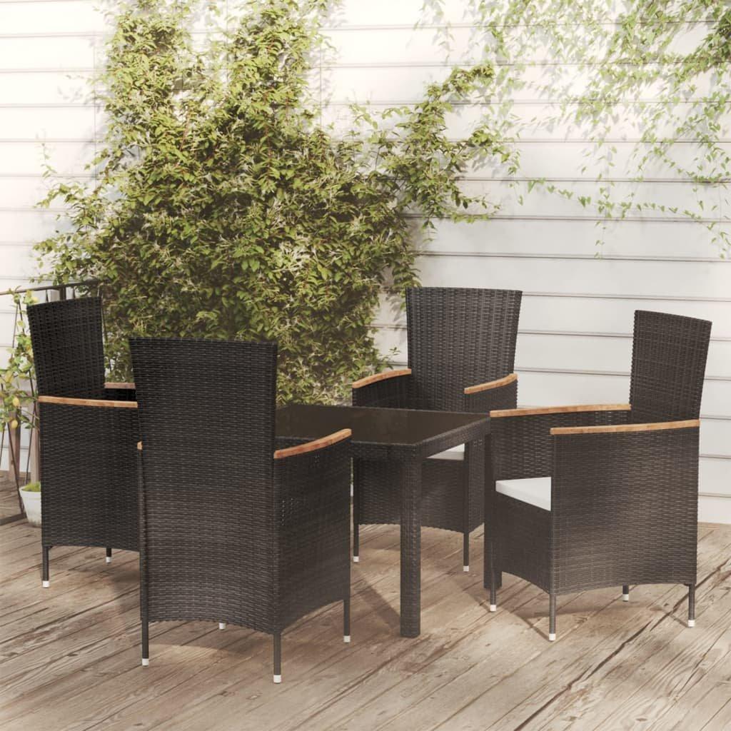 VidaXL Garten-essgruppe poly-rattan  