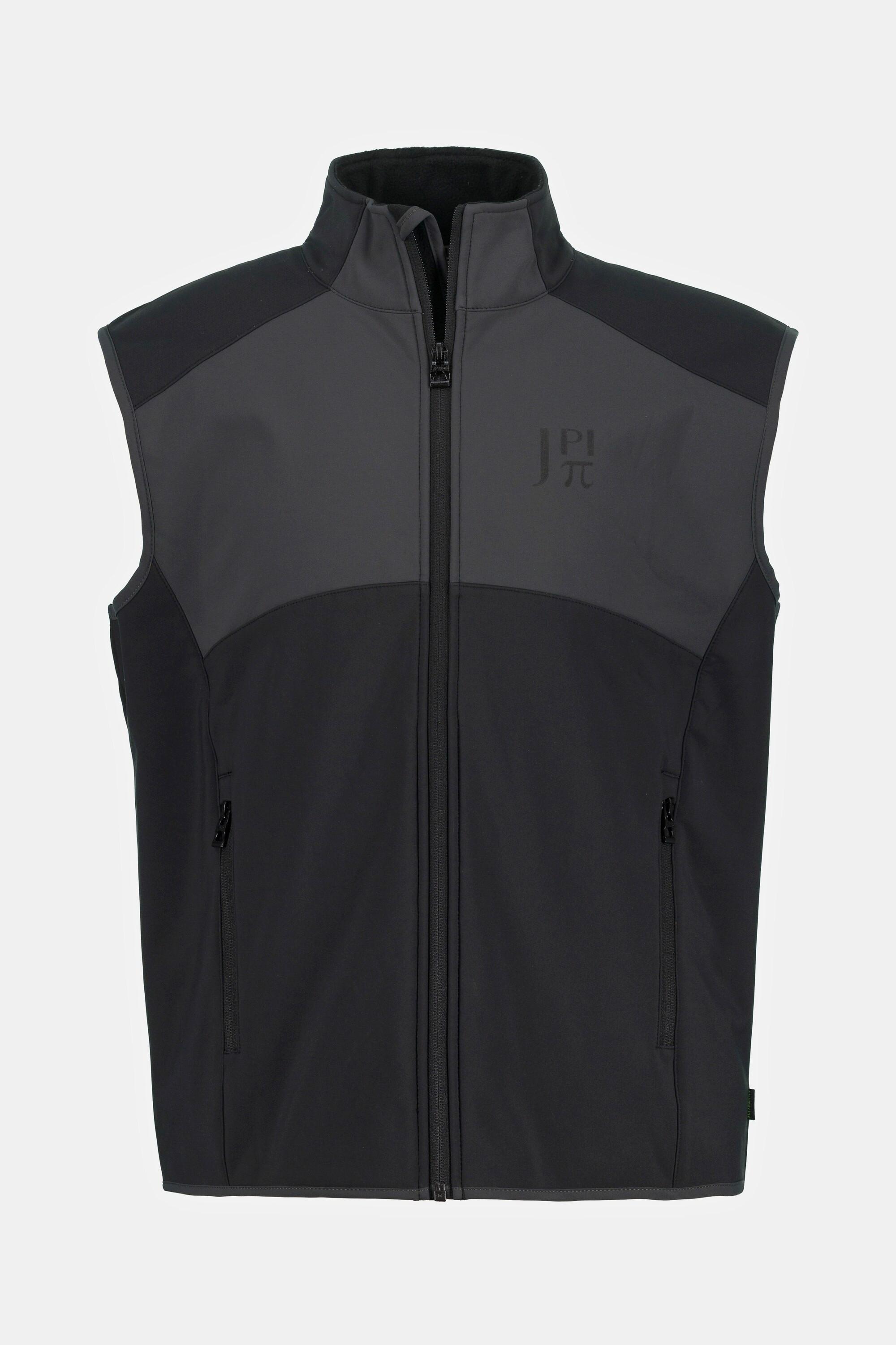 JP1880  Gilet funzionale di softshell per l'outdoor con collo alto e zip 