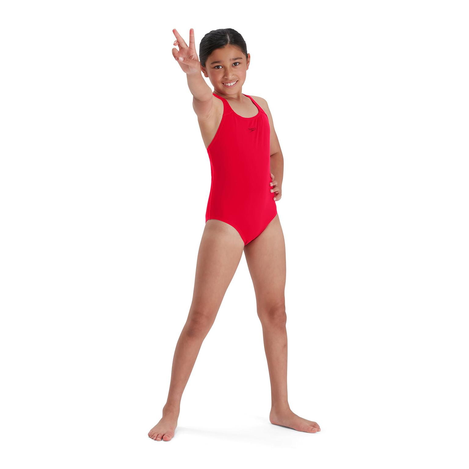 speedo  maillot de bain 1 pièce fille eco+ medalist 