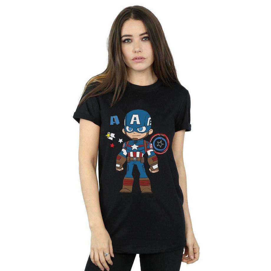 MARVEL Captain America Chibi T-Shirt  