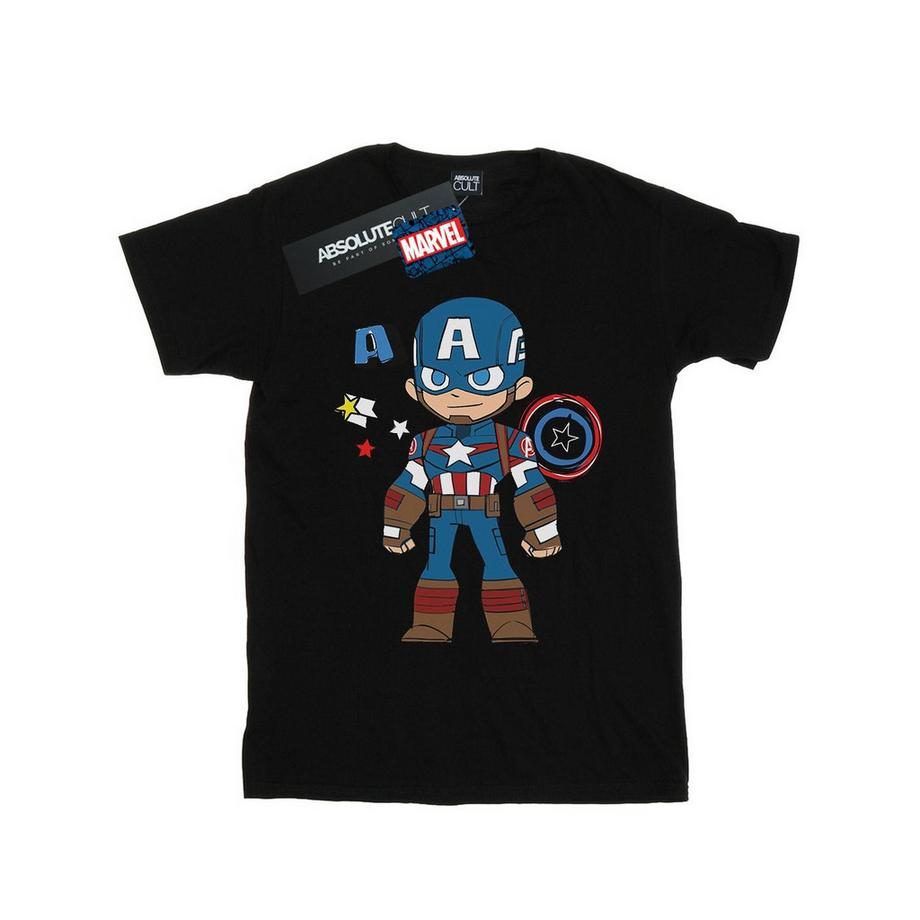 MARVEL Captain America Chibi T-Shirt  