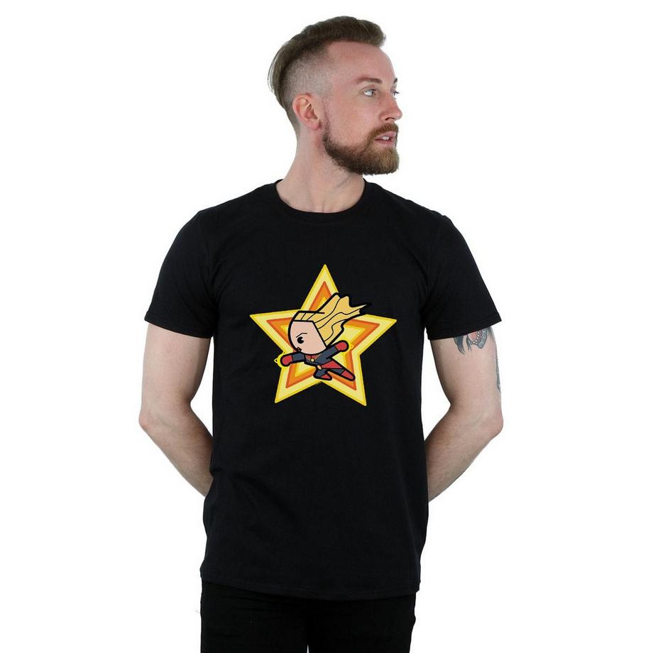 MARVEL Captain Chibi Star T-Shirt  