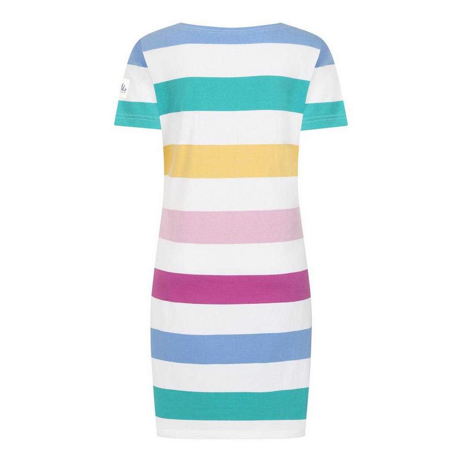 Lazy Jacks Gestreiftes T-Shirt Kleid  