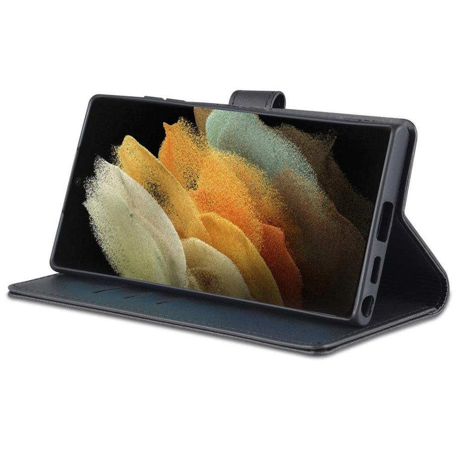 Cover-Discount  Galaxy S22 Ultra - Leder Etui Hülle 