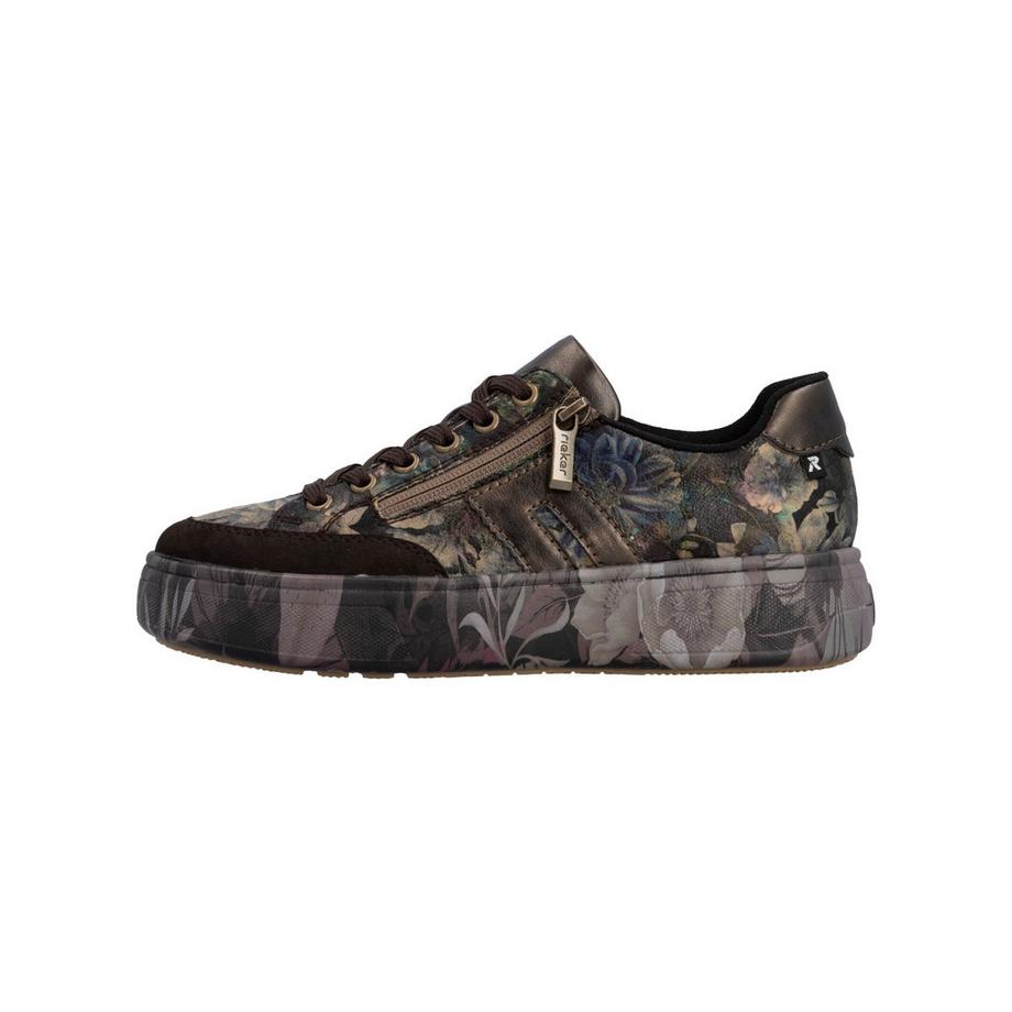 Rieker Sneaker con Suola Rialzata e Stampa Floreale  