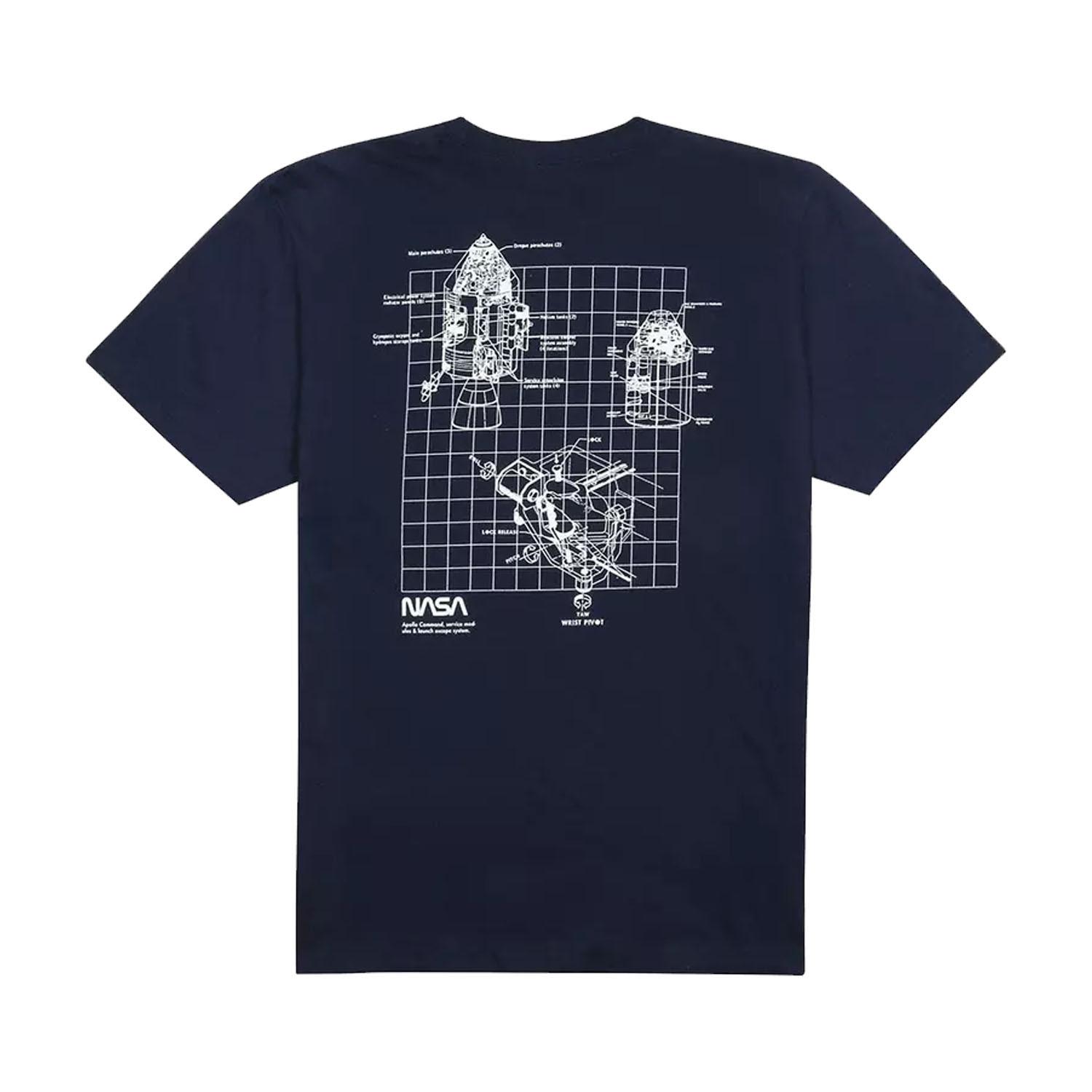 Nasa  Shuttle Schematic TShirt 