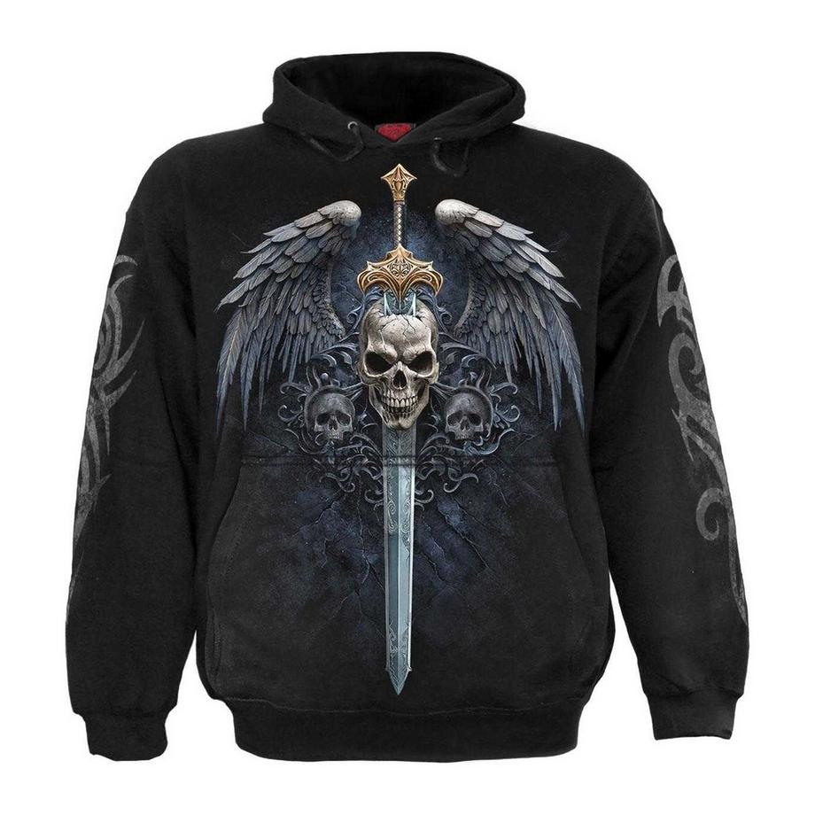 Kapuzenpullover, Rücken Und Ärmeldruck
