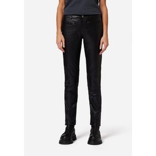 RICANO  Pantalon en cuir  Donna, avec éléments de biker 