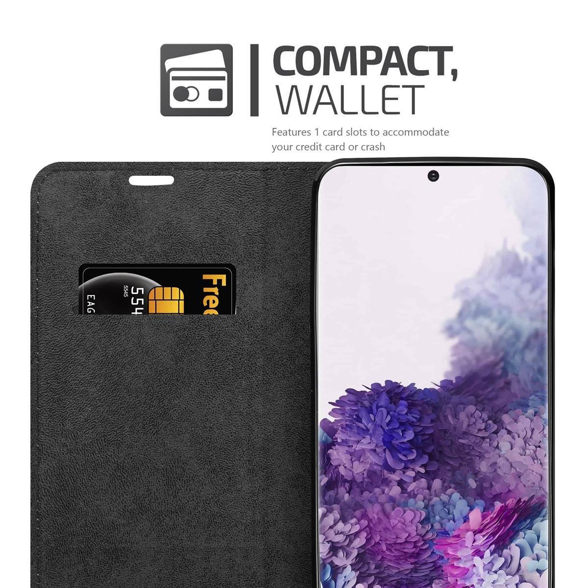 Cadorabo  Housse compatible avec Samsung Galaxy S20 PLUS - Coque de protection avec fermeture magnétique, fonction de support et compartiment pour carte 