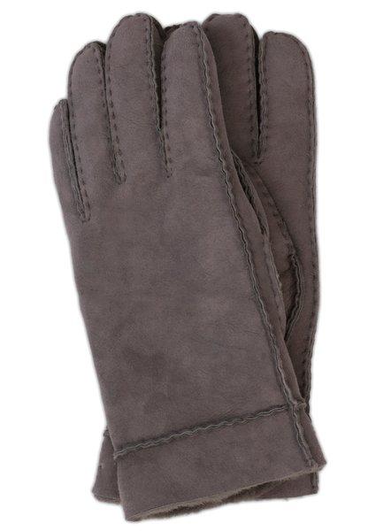 CASH-MERE.CH Gants en cuir d’agneau et en fourrure d’agneau  