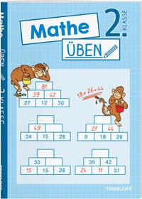 Mathe üben 2. Klasse Meyer, Julia; Honnen, Falko (Illustrationen) Copertina rigida 