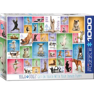 Eurographics  Puzzle - Yoga Dogs 