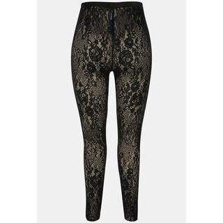 Ulla Popken  Strumpf-Leggings, Spitze 